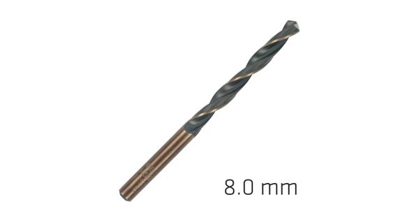 Hss Sprint Master 8.0mm Bulk Din 338 Alpen Drill Bit product image