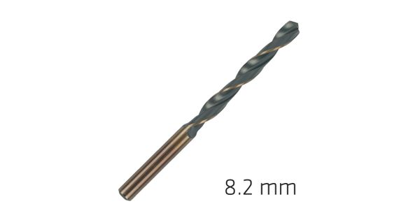 Hss Sprint Master 8.2mm Bulk Din 338 Alpen Drill Bit product image