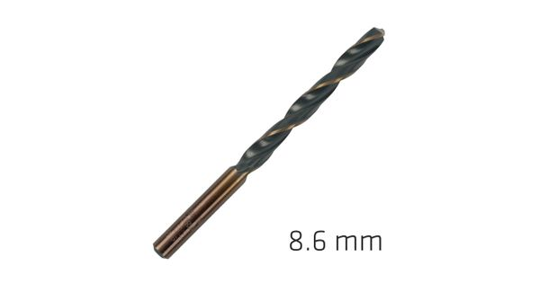 Hss Sprint Master 8.6mm Bulk Din 338 Alpen Drill Bit product image