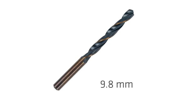 Hss Sprint Master 9.8mm Bulk Din 338 Alpen Drill Bit product image