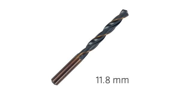 Hss Sprint Master 11.8mm Bulk Din 338 Alpen Drill Bit product image