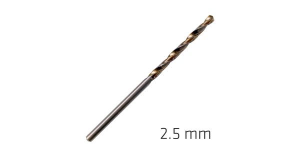 Hss Sprint Master 2.5mm 10-pack Hang Tag Din 338 Alpen Drill Bits product image