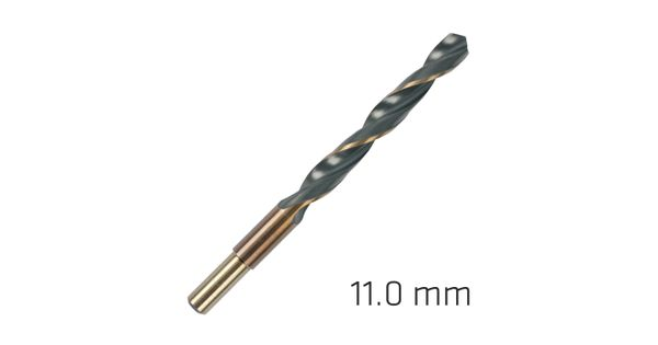 Hss Sprint Master 11.0mm Red Shank 9.5mm X1 Sleeved Din338 Alpen Drill product image