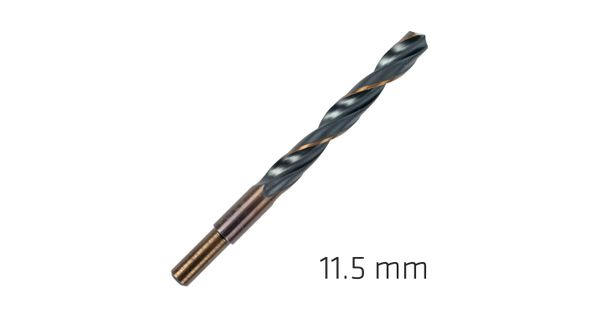 Hss Sprint Master 11.5mm Red Shank 9.5mm X1 Sleeved Din338 Alpen Drill product image