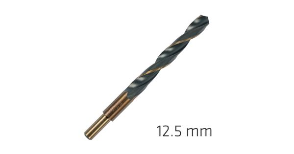 Hss Sprint Master 12.5mm Red Shank 9.5mm X1 Sleeved Din338 Alpen Drill product image