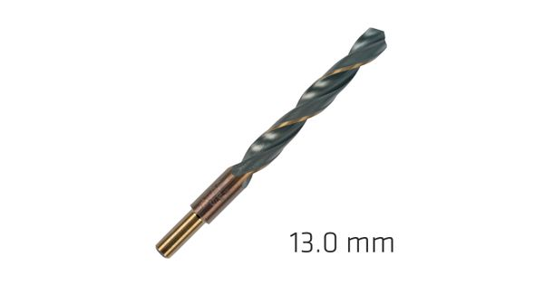 Hss Sprint Master 13.0mm Red Shank 9.5mm X1 Sleeved Din338 Alpen Drill product image