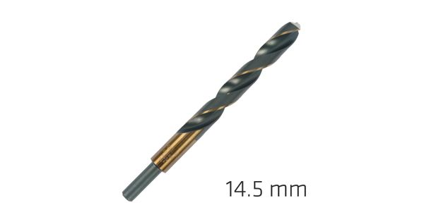 Hss Sprint Master 14.5mm Red Shank 9.5mmx1 Sleeved Din338 Alpen Drill product image