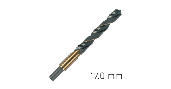 Hss Sprint Master 17.0mm Red Shank 12.5mm X1 Sleeved Din338 Alpen Dril product image
