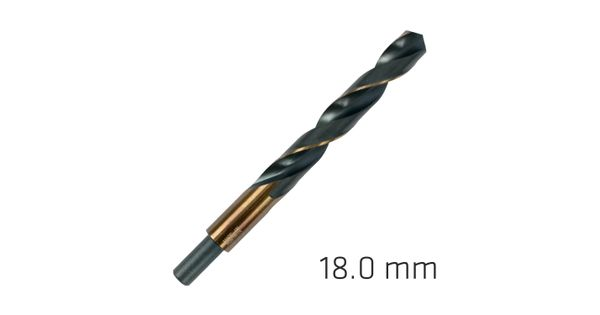 Hss Sprint Master 18.0mm Red Shank 12.5mm X1 Sleeved Din338 Alpen Dril product image