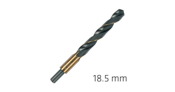 Hss Sprint Master 18.5mm Red Shank 12.5mm X1 Sleeved Din338 Alpen Dril product image