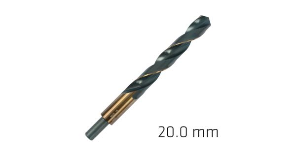 Hss Sprint Master 20.0mm Red Shank 12.5mm X1 Sleeved Din338 Alpen Dril product image