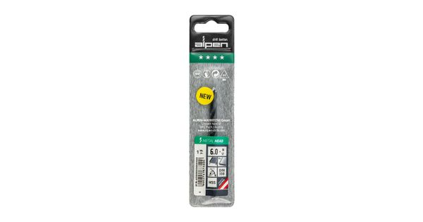 HSS METAL HEAD 6.0 TRI-FLAT DIN 338 RN product image