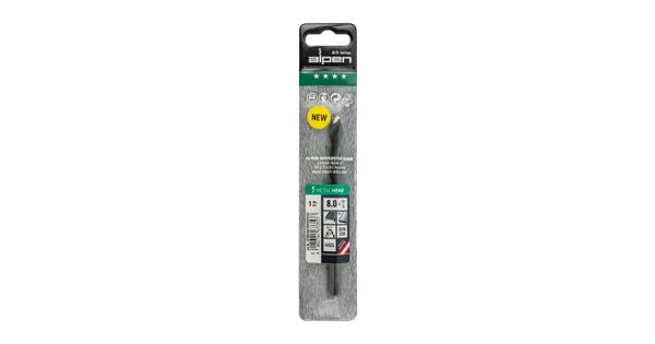 HSS METAL HEAD 8.0 TRI-FLAT DIN 338 RN product image