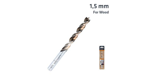 Timber Twist 1.5mm Wood Drill Bit (2) Sleeved product image