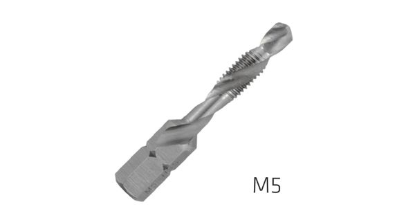 Alpen Combination Tap Plw M5 1/4' Shank product image