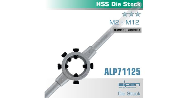 Die Stock 25x9mm In Pouch Hss product image