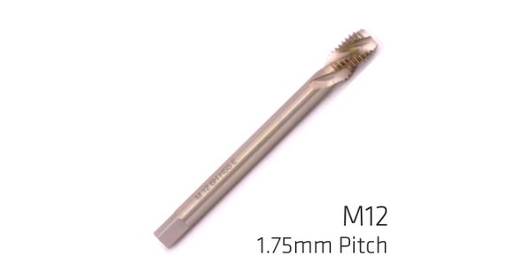 Machine Tap Cobalt 12mm Spiral Fluted In Pouch 1.75mm Pitch product image