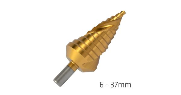 Alpen Step Drill Hss Co5 Tin 6-37mm product image