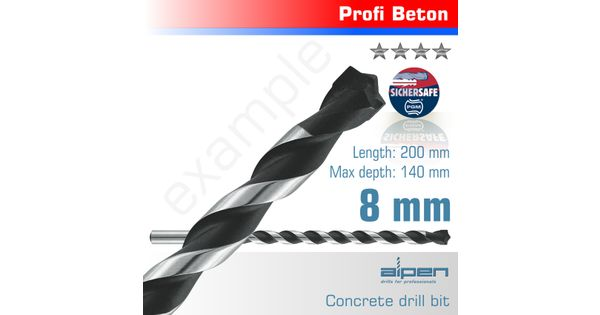 Concrete 8.0 X 200mm Profi Beton Drill Bit Masonry product image