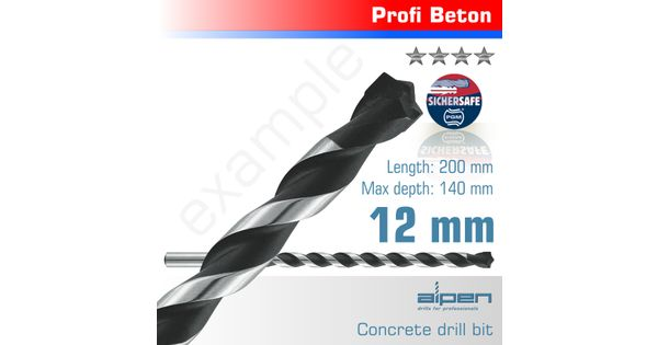 Concrete 12.0 X 200mm Profi Beton Drill Bit Masonry product image