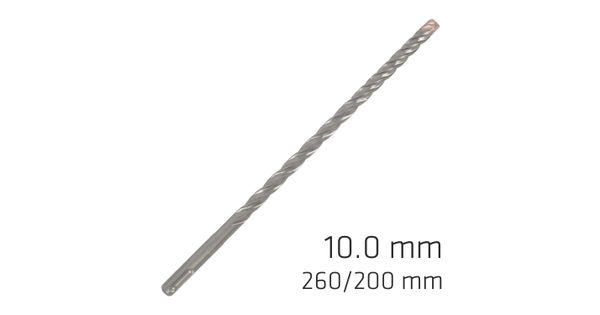 Force X 10.0 X 260/200 Sds-plus Rebar Drill Bit X4 Cutting Edges - Bul product image