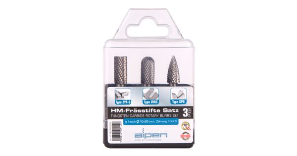 Tungsten Burr Set 3piece product image