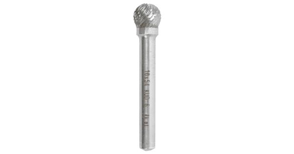 Tc Rotary Burr 10mm Spherical For Hard Metals product image
