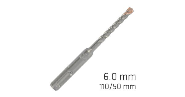 Force X 6.0 X 110/050 Sds-plus Rebar Drill Bit X4 Cutting Edges product image
