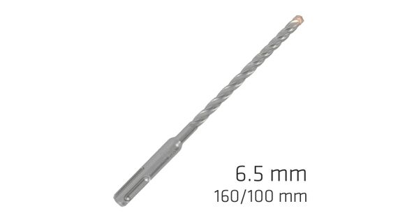 Force X 6.5 X 160/100 Sds-plus Rebar Drill Bit X4 Cutting Edges product image