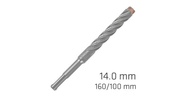 Force X 14.0 X 160/100 Sds-plus Rebar Drill Bit X4 Cutting Edges product image