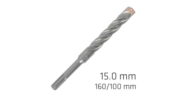 Force X 15.0 X160/100 Sds-plus Rebar Drill Bit X4 Cutting Edges product image