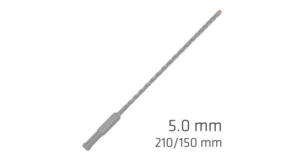 Force X 5.0 X 210/150 Sds-plus Rebar Drill Bit X4 Cutting Edges product image