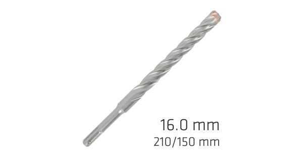 Force X 16.0 X 210/150 Sds-plus Rebar Drill Bit X4 Cutting Edges product image