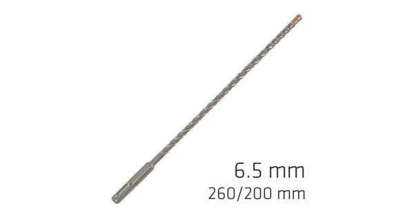 Force X 6.5 X 260/200 Sds-plus Rebar Drill Bit X4 Cutting Edges product image