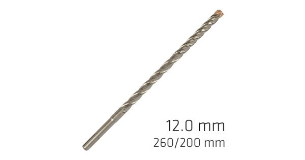 Force X 12.0 X 260/200 Sds-plus Rebar Drill Bit X4 Cutting Edges product image