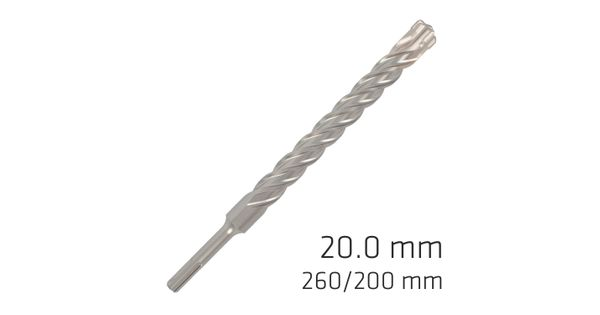 Force X 20.0 X 250/200 Sds-plus Rebar Drill Bit X4 Cutting Edges product image