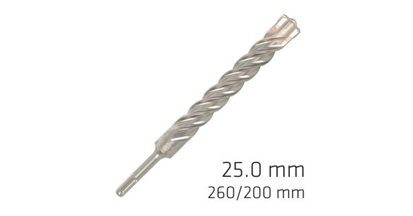 Force X 25.0 X 250/200 Sds-plus Rebar Drill Bit X4 Cutting Edges product image