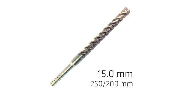 Sds Plus F8 Extreme 260 X 200 15mm Hammer Bit product image