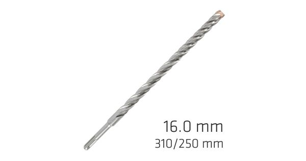 Force X 16.0 X 310/250 Sds-plus Rebar Drill Bit X4 Cutting Edges product image