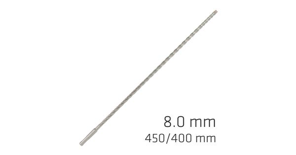 Force X 8.0 X 450/400 Sds-plus Rebar Drill Bit X4 Cutting Edges product image