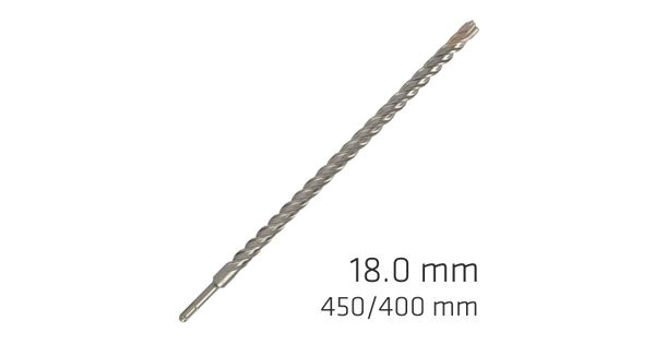 Force X 18.0 X 450/400 Sds-plus Rebar Drill Bit X4 Cutting Edges product image