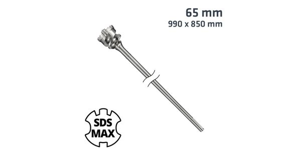 Sds Max Mill Crown 65mm X 990 X 850 Drill Bit product image