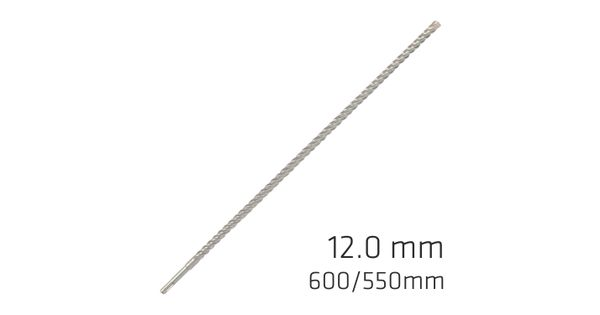 Force X 12.0 X 600/550 Sds-plus Rebar Drill Bit X4 Cutting Edges product image