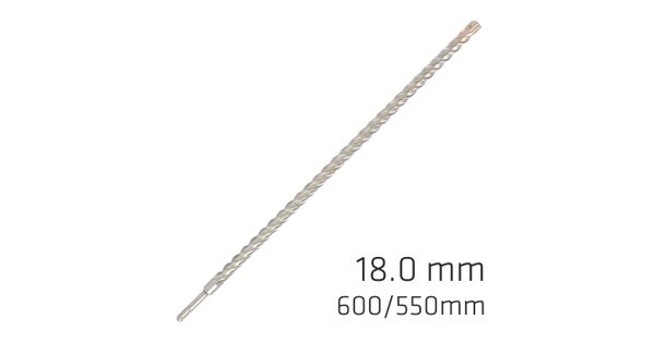 Force X 18.0 X 600/550 Sds-plus Rebar Drill Bit X4 Cutting Edges product image