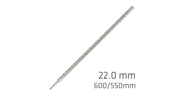 Force X 22.0 X 600/550 Sds-plus Rebar Drill Bit X4 Cutting Edges product image
