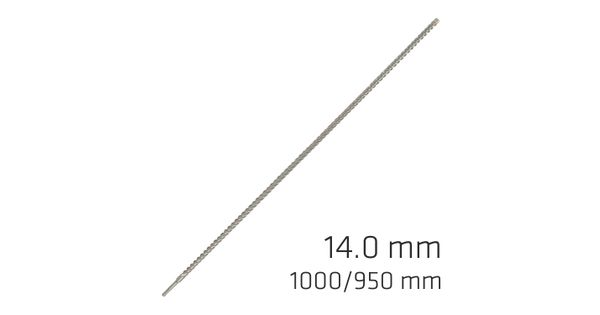 Force X 14.0 X 1000/950 Sds-plus Rebar Drill Bit X4 Cutting Edges product image