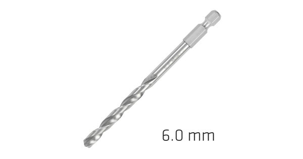 Hss Super Drill Bit Hex Shank 6mm product image