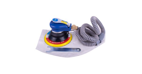 Air Orbital Sander 150mm Hook And Loop With Dust Extraction product image
