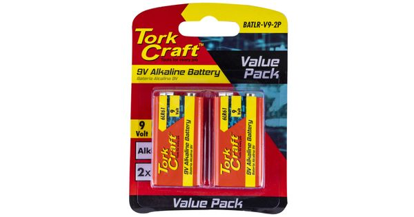 Battery 9v Alkaline X2 Per Card product image