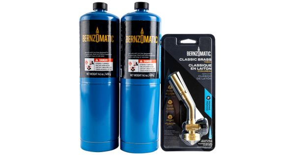 Combo Pack 2 X Propane Cylinder C/w Pencil Flame Torch product image